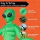 preview thumbnail 2 of 7, 9 FT Halloween Inflatable Giant Alien