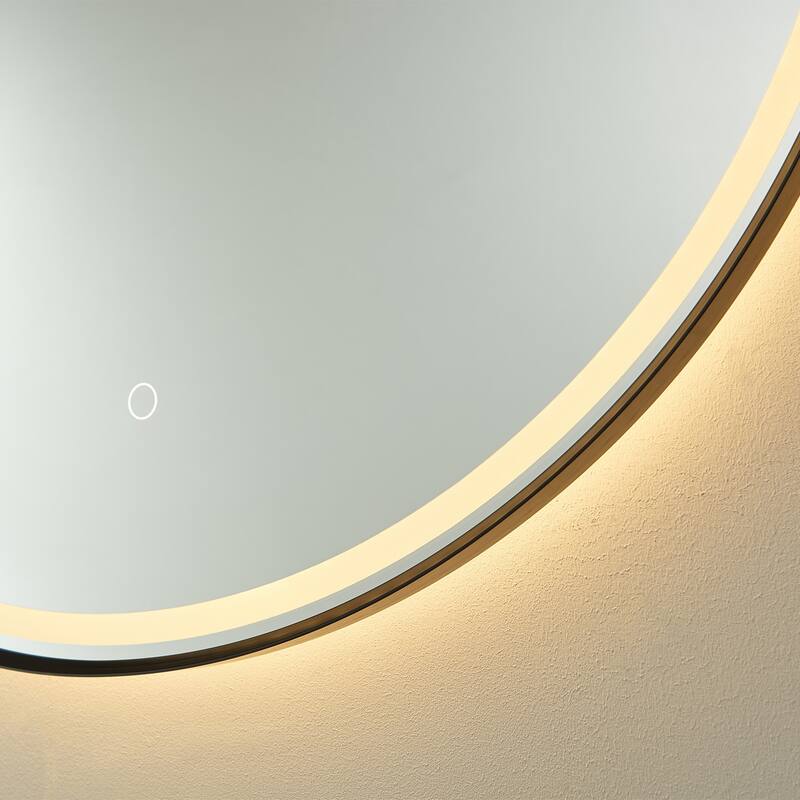 32'' Round LED Lighted Accent Bathroom/Vanity Wall Mirror