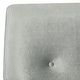 preview thumbnail 7 of 9, SAFAVIEH Mid-Century Modern Glam Mira Velvet Light Grey Club Chair - 32" W x 29" D x 37" H