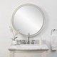 preview thumbnail 6 of 4, Uttermost 09947 Crofton 32" Diameter Circular Flat Accent Mirror