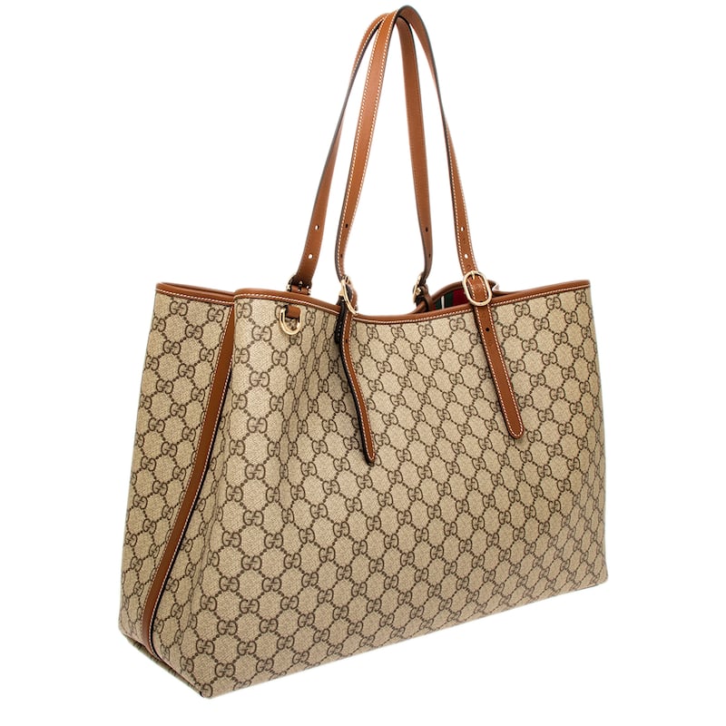 Gucci GG Emblem Maxi Tote Bag