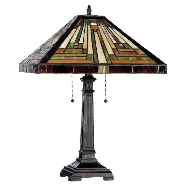 Mission tiffany sales table lamp