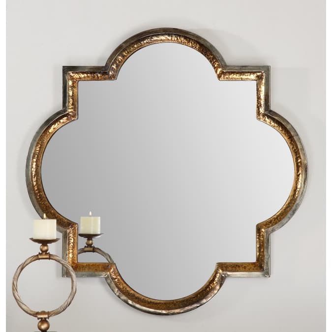 Uttermost Lourosa Quatrefoil Wall Mirror