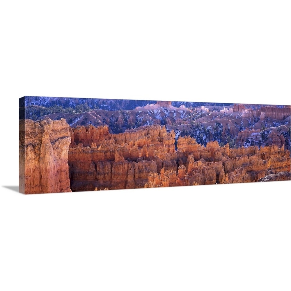 Art Canvas Bed of Park, Canyon High Wall - Bath - Beyond & Utah, Bryce view rocks\