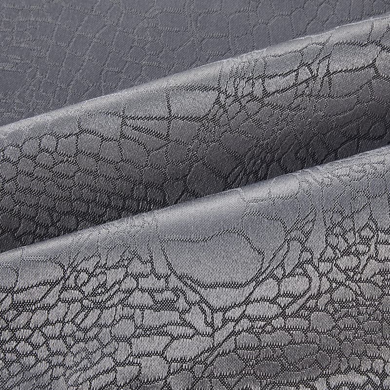 Violet Linen Crocodile False Luxurious Damask Pattern Tablecloth