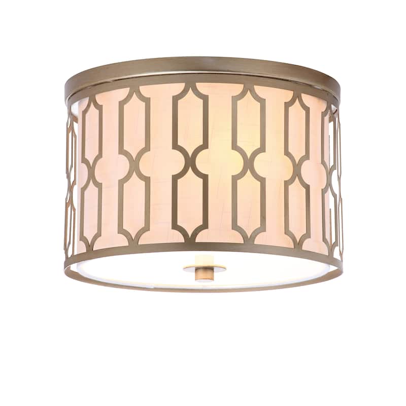 Thatcher Metal LED Flush Mount, by JONATHAN Y