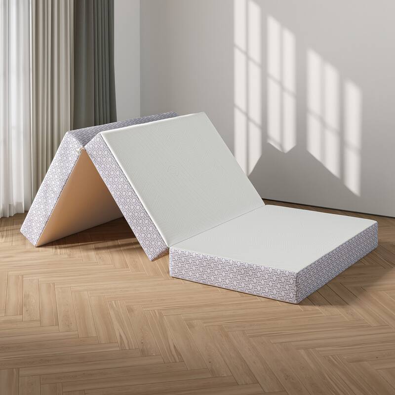 AFI, CoolSoft Size 6" Memory Foam Folding Mattress - Twin XL