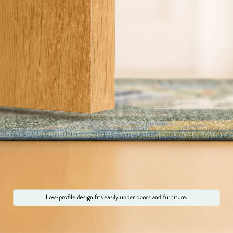 Machine Washable Indoor/ Outdoor Southwestern Mesa Chantille Rug