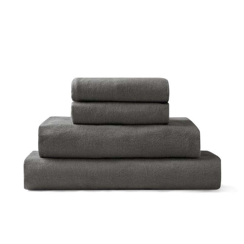 Brielle Home Cotton Flannel Bed Sheet Set