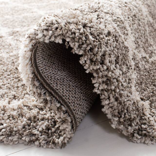 SAFAVIEH Hudson Shag Vitchka Glam Trellis 2-inch Area Rug
