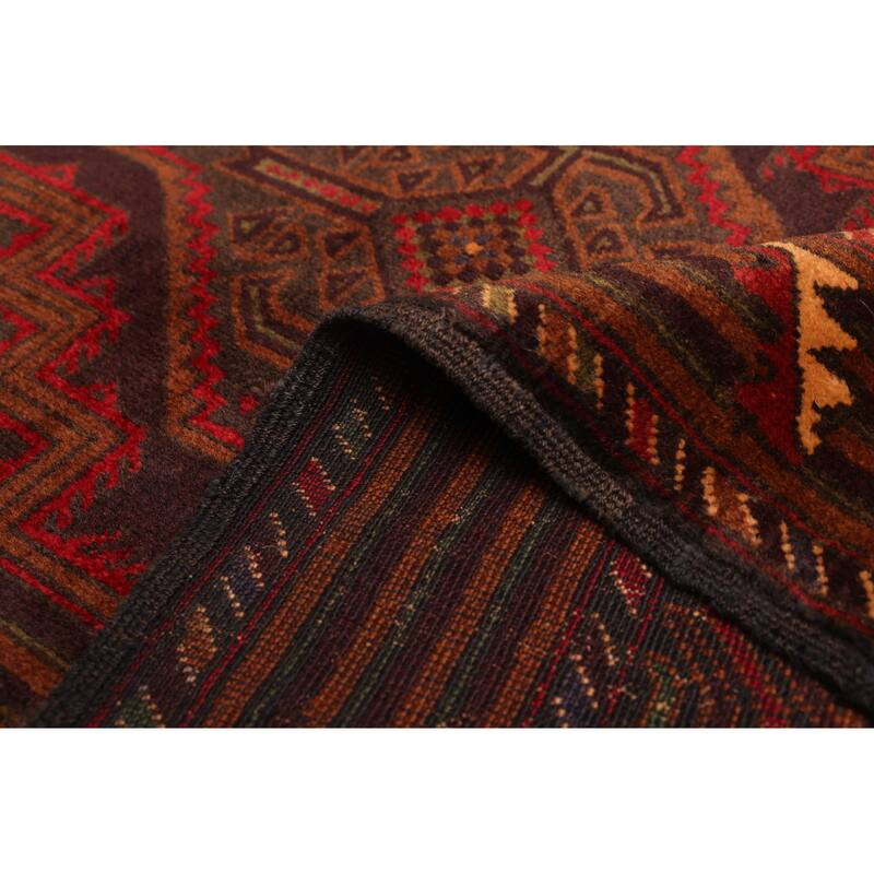 ECARPETGALLERY Hand-knotted Teimani Brown Wool Rug - 3'7 x 6'10