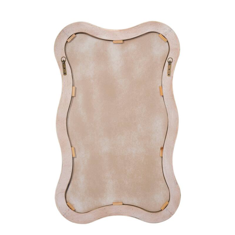 Jamie Young Deli Wavy Bamboo Wall Mirror