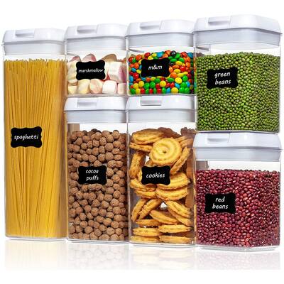 Sealed food storage containers