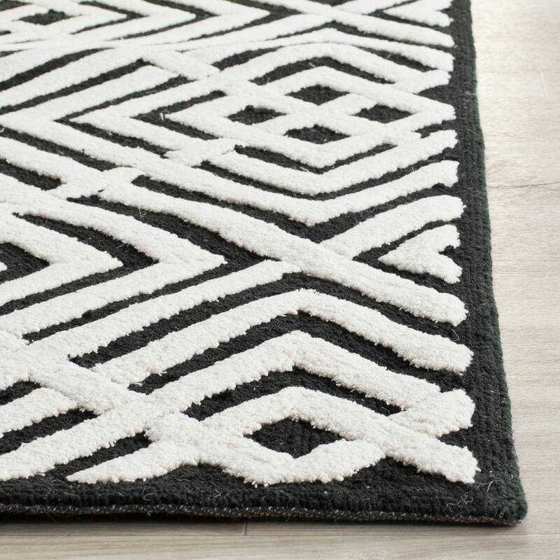 SAFAVIEH Handmade Newport Jamya Modern Cotton Rug