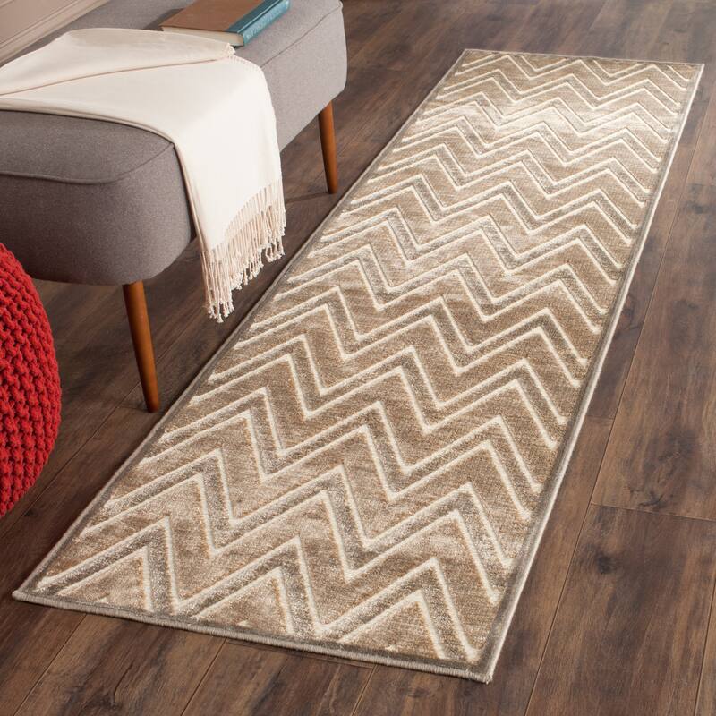 SAFAVIEH Paradise Trees Modern Viscose Rug