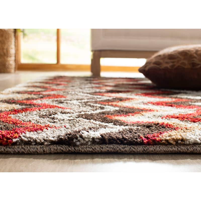 SAFAVIEH Tahoe Gular Cabin & Lodge Rug