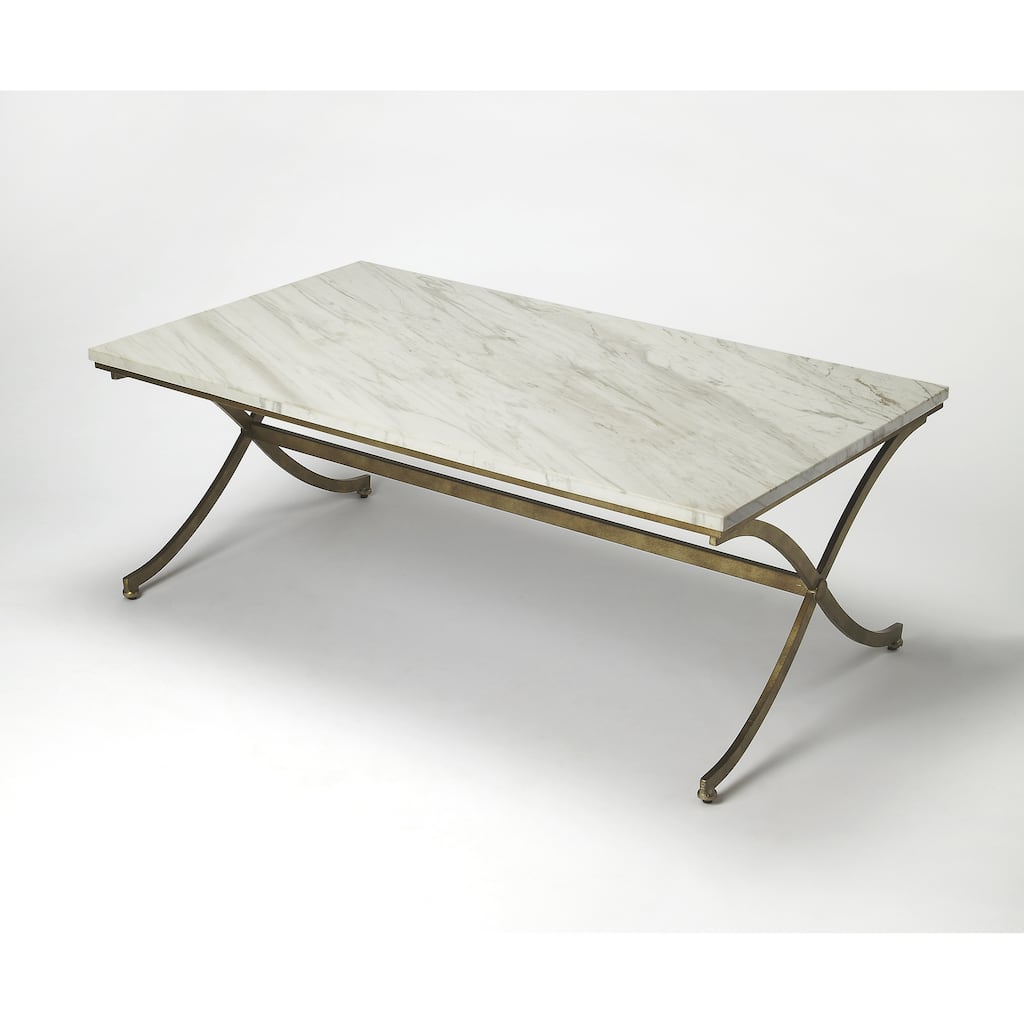 Handmade Pamina Travertine Cocktail Table