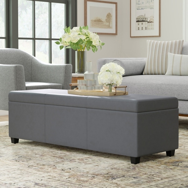 WYNDENHALL Franklin 54 inch Wide Contemporary Rectangle Storage