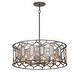 preview thumbnail 9 of 9, Minka Lavery 3587 Hexly 6 Light 28" Wide Crystal Pendant