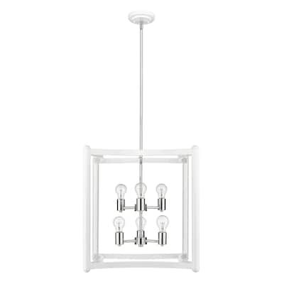 Coyle 6-light White Pendant