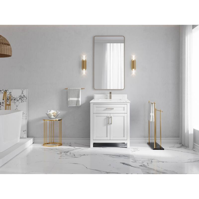Willow Collections 30 in. W x 22 in. D Cambridge Single Sink Bathroom Vanity with Countertop