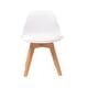 preview thumbnail 37 of 43, Porthos Home Brynn Kids Chair, Plastic Shell With Seat Cushion, Beech Wood Legs