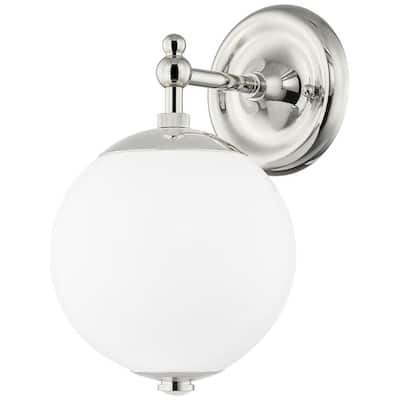 Hudson Valley Lighting Sphere No.1 14" Tall Wall Sconce