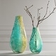 preview thumbnail 2 of 3, Uttermost High Tide Glass Vases, Set of 2