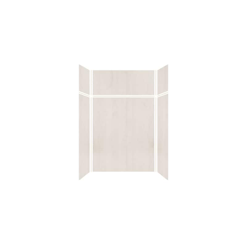 Transolid Expressions 60-in X 32-in X 96-in Glue to Wall Shower Kit - 32" x 60" x 96"
