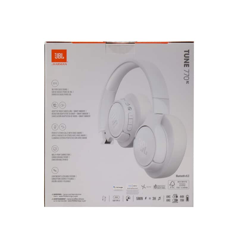JBL Tune 770NC Noise-Cancelling Over-Ear Headphones