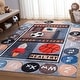 preview thumbnail 1 of 11, SAFAVIEH Santa Monica Kids Sakae Machine Washable & Slip Resistant Rug