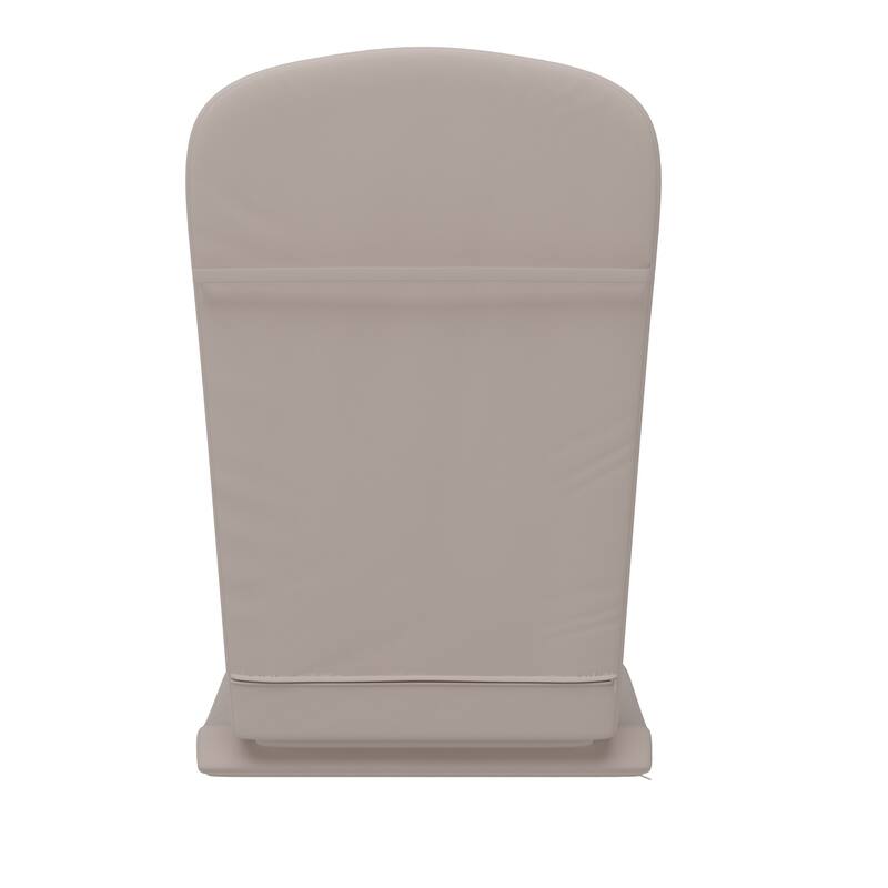 Set of 2 All-Weather High Back Adirondack Chair Cushions