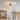 Retro French 1-Light Antique Brass Crystal Flush Mount Ceiling Light