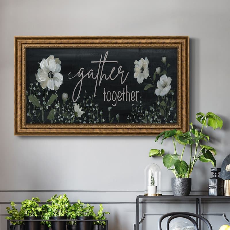 Gather Together Premium Framed Canvas- Ready to Hang