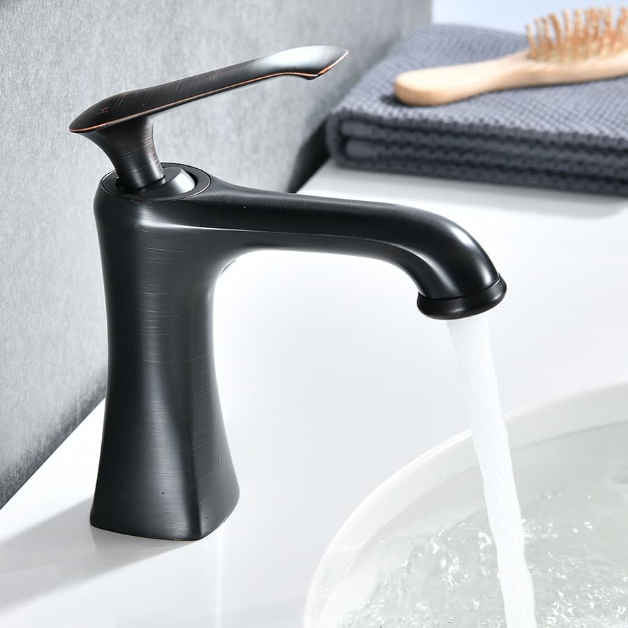 BATHLET Single Hole Single Handle Bathroom Sink Faucet