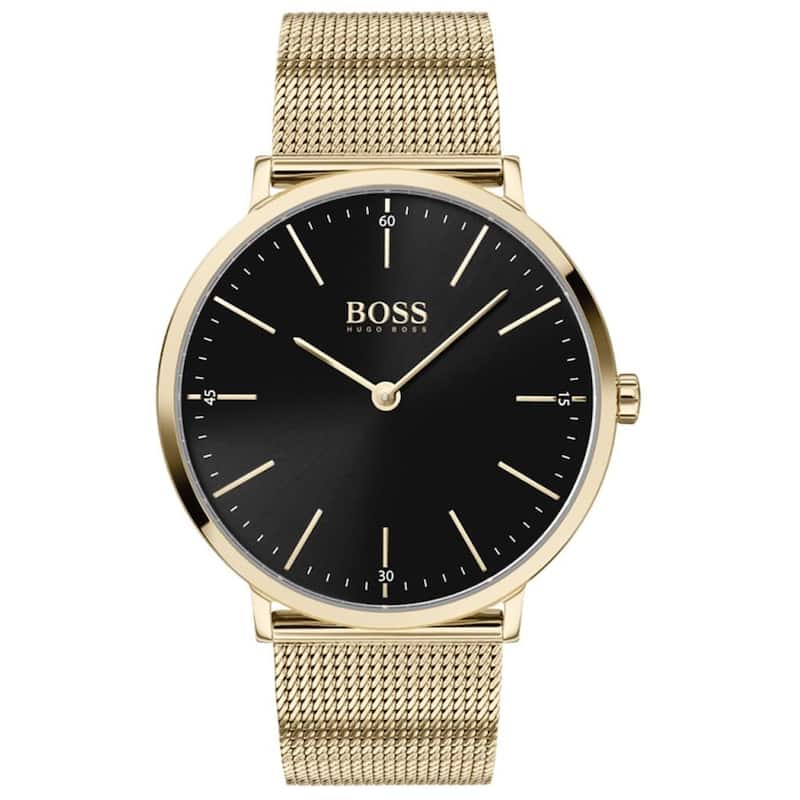 Hugo Boss Men's Horizon Black Dial Watch - 1513735 - One Size