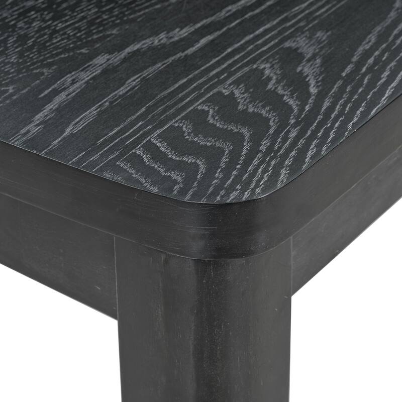 9 Pieces Extendable 84 inch Dining Table Set, 6 Upholstered Armless Dining Chairs and 2 Padded Arm Chairs