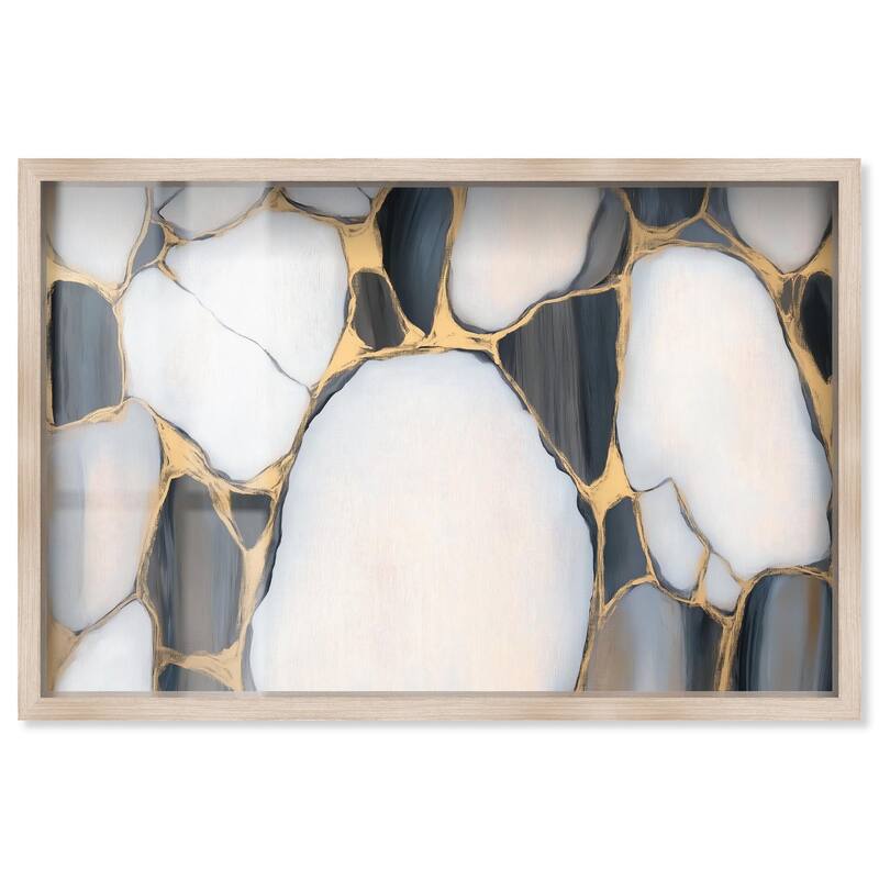 Metamorphic Medley II Shadowbox by Art Remedy - Natural - 36" x 24"