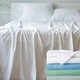 preview thumbnail 11 of 11, BedVoyage 100% viscose from Bamboo Bed Sheet Set, Split King - White