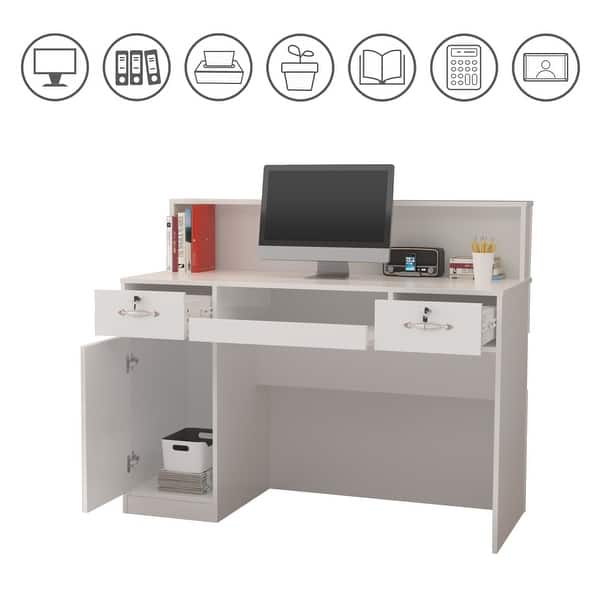 Small Reception Desks - Enchant Modern Reception Counter