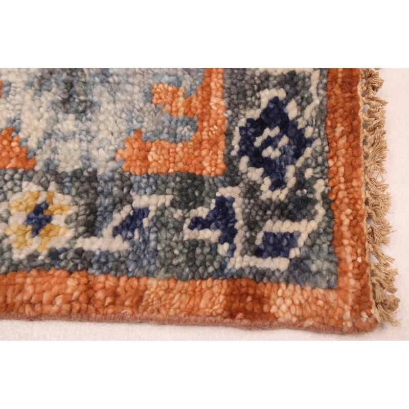 ECARPETGALLERY Hand-knotted Jules Serapi Burnt Orange Wool Rug - 5'11 x 8'10