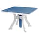 Option Blue on White