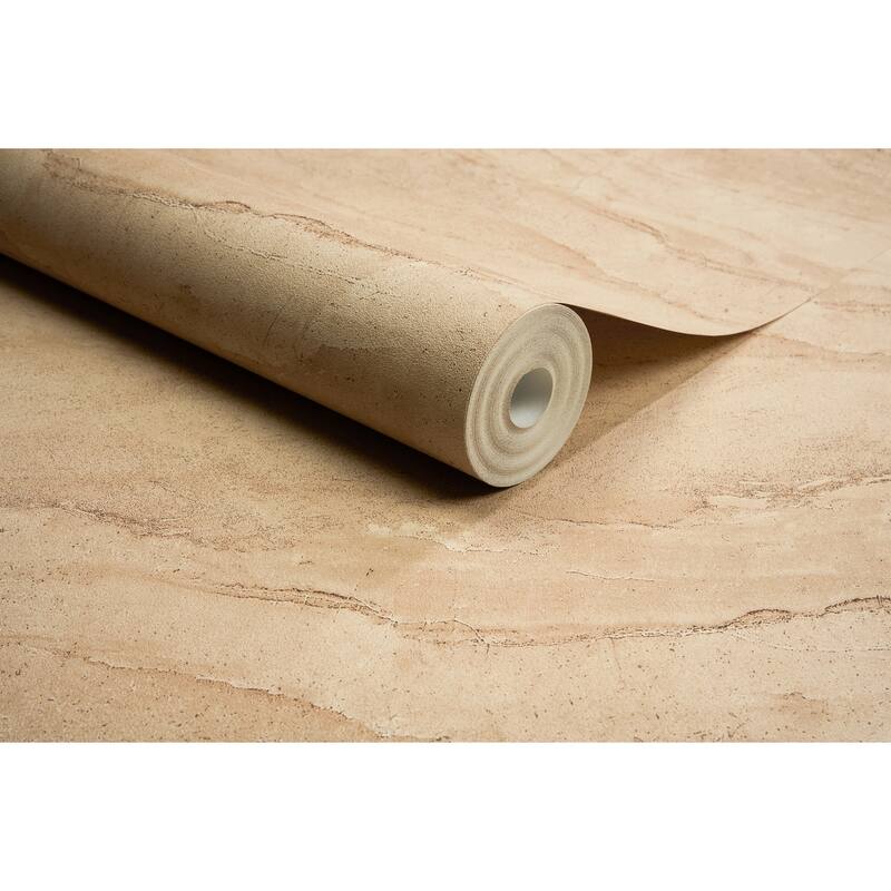 Chesapeake Morgana Light Brown Stone Wallpaper