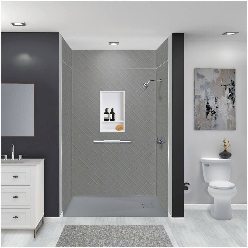 Transolid PWKX60368412 Prodigy 96" H x 60" W x 36" D Three Panel