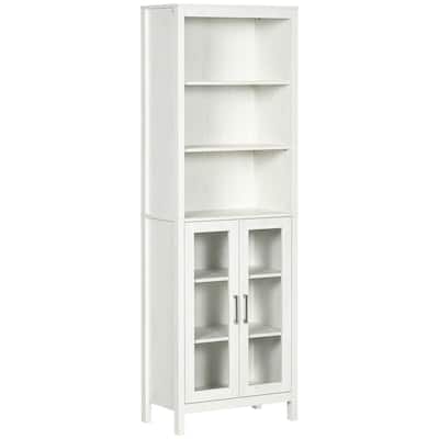 Kleankin Tall Bathroom Storage Cabinet With 3 Tier Shelf