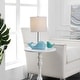preview thumbnail 1 of 16, SAFAVIEH Walter Whale 19-Inch Ceramic Table Lamp, Bulb Included Blue