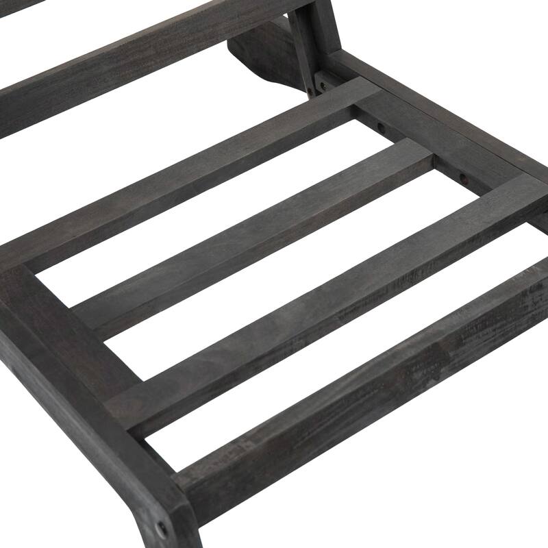 Acacia Wood 2 Seat Outdoor Club Chairs with Cushion