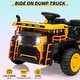 preview thumbnail 25 of 25, 24V Ride On Dump Truck,2 Seater Ride On Construction Vehicle with Remote Control