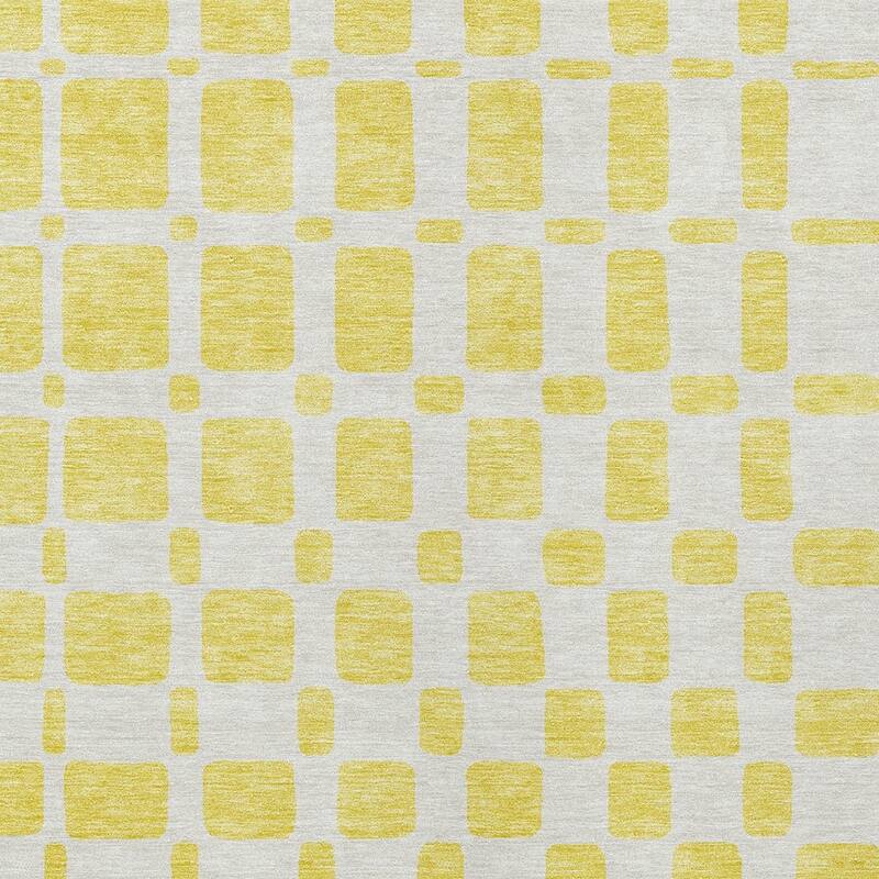 HomeRoots Geometric Transitional Rectangle Outdoor Rug