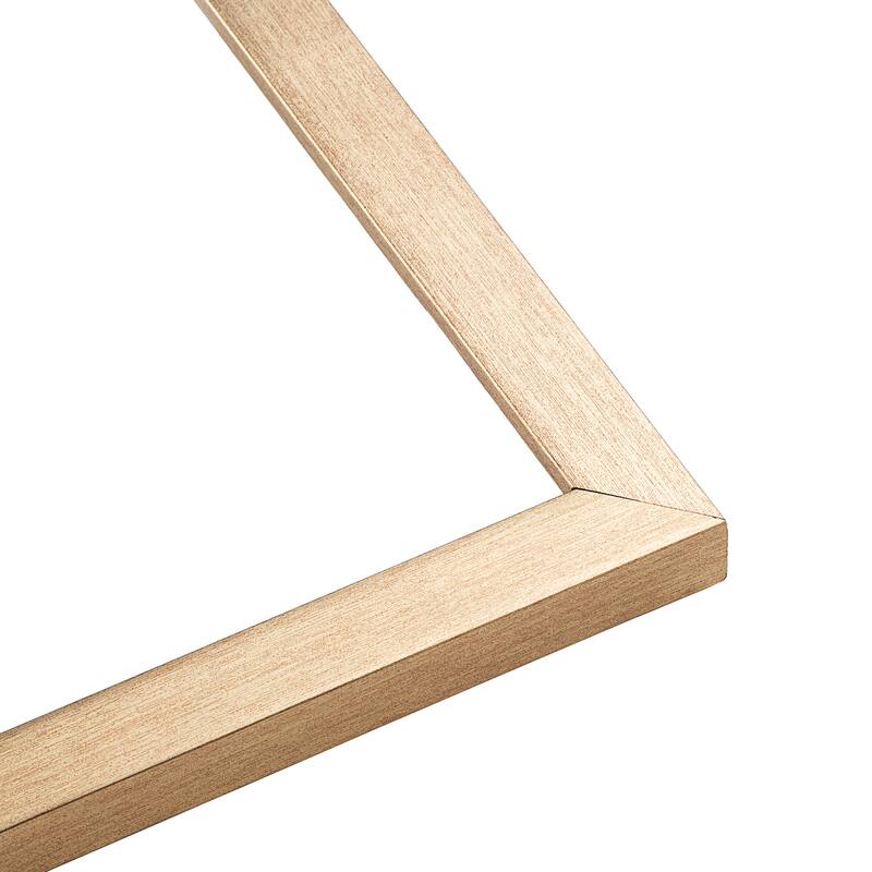 11x13 Frame Gold Bronze Modern Solid Wood Picture Frame | 0.75 Inch